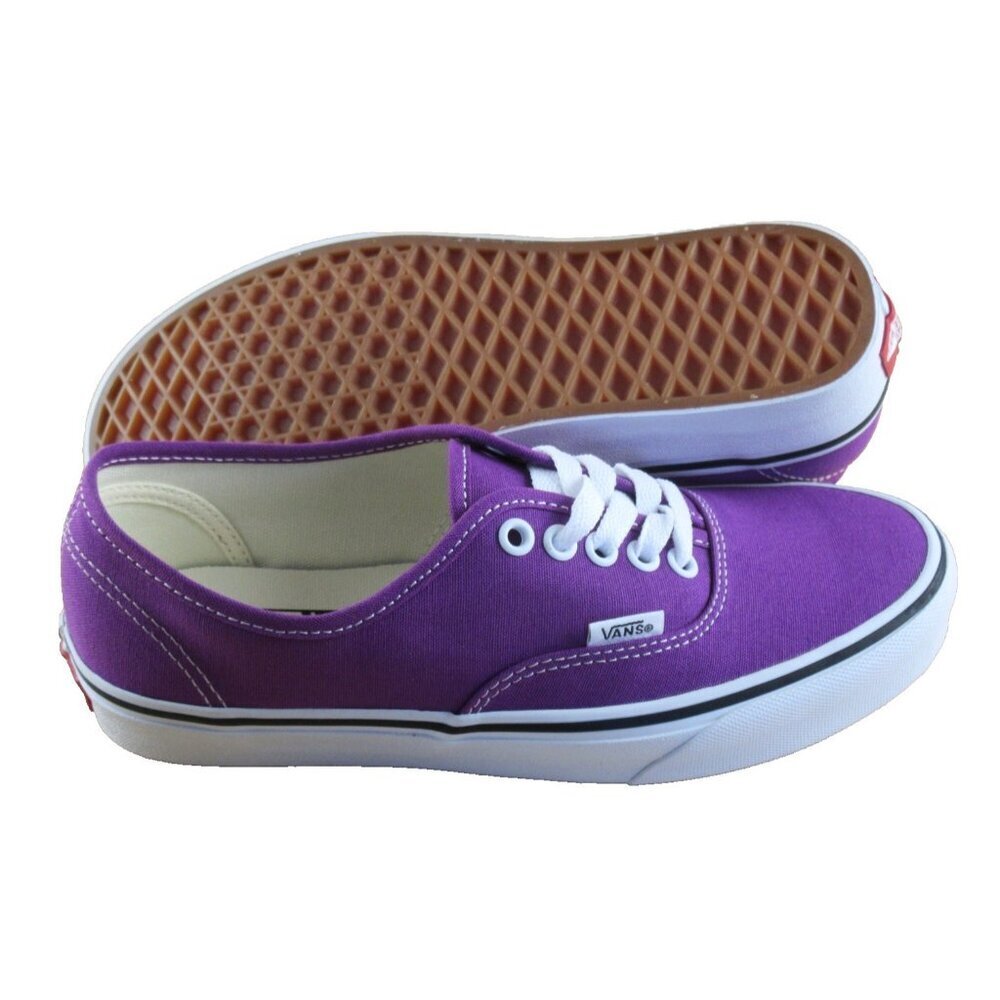 Vans Authentic Women's Color Theory Willow Purple Herb Canvas shoes Sizes NEW - Picture 2 of 7